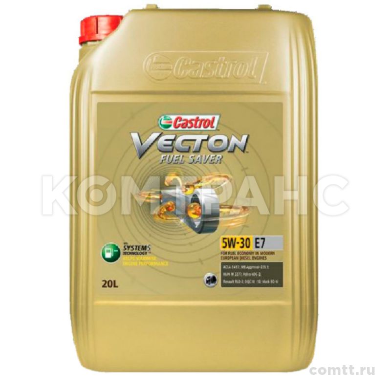   Castrol Vecton Fuel Saver SAE 5W30 E7, 20 157AEB Castrol