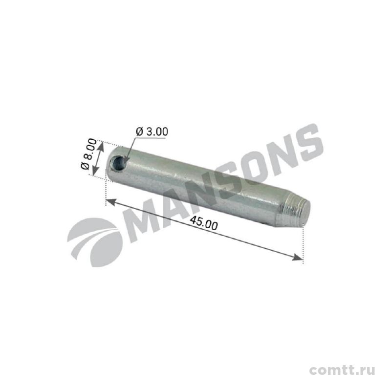 Фиксатор пружинного кольца гайки оси BPW ECO 6-9t 300169 Mansons Фиксатор пружинного кольца гайки оси BPW ECO 6-9t 300169 Mansons