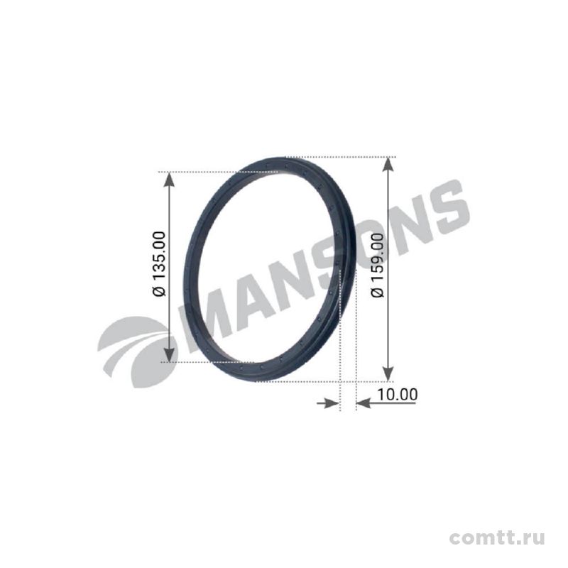 Сальник ступицы BPW ECO/ECO plus 10-12 т GR131 Mansons Сальник ступицы BPW ECO/ECO plus 10-12 т GR131 Mansons
