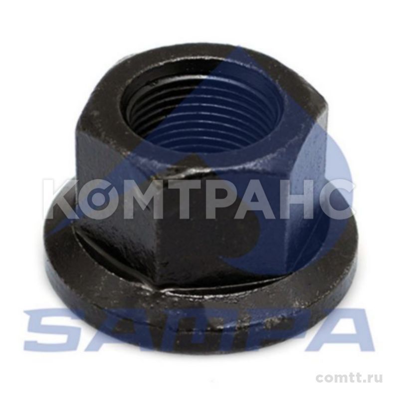Гайка колесная BPW М22х1,5 (SW32, H=27) фосфатированная 020451 Sampa Гайка колесная BPW М22х1,5 (SW32, H=27) фосфатированная 020451 Sampa