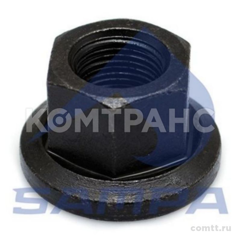Гайка колесная MAN, RVI, IVECO, DAF М18х1,5 фосфатированная 020452 Sampa Гайка колесная MAN, RVI, IVECO, DAF М18х1,5 фосфатированная 020452 Sampa