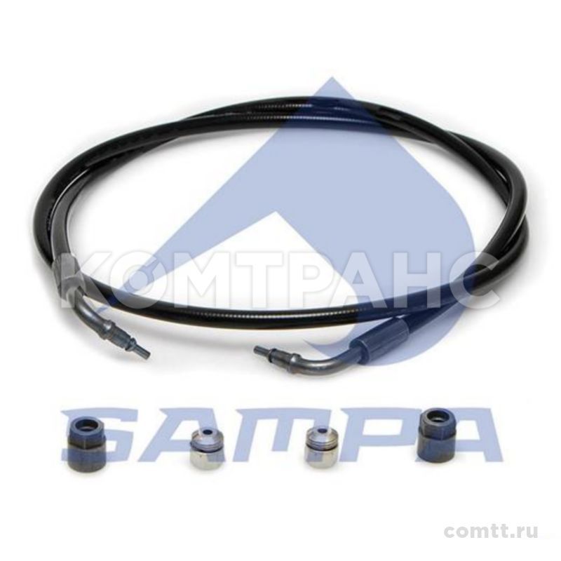 Шланг подъема кабины Volvo FH12 1255 мм 031127 Sampa Шланг подъема кабины Volvo FH12 1255 мм 031127 Sampa