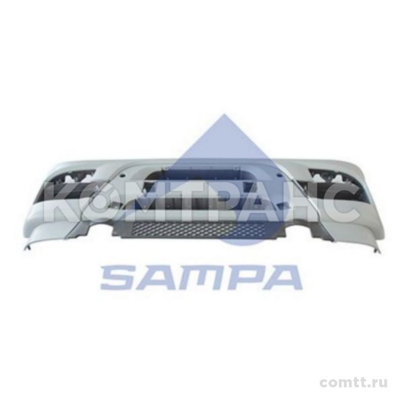 Бампер передний IVECO Stralis AS 2007> (серый, c боковыми расширителями) 18600102 Sampa Бампер передний IVECO Stralis AS 2007> (серый, c боковыми расширителями) 18600102 Sampa