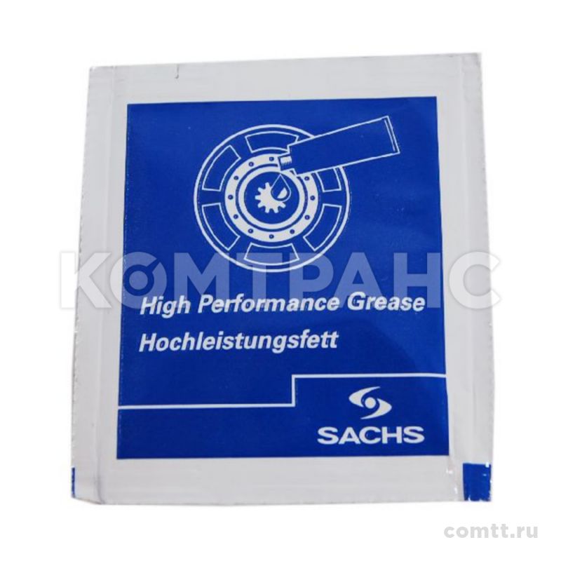 Смазка Sachs 1 г (пакетик) для смазки шлицев ступицы диска сцепления 4200080060 Sachs Смазка Sachs 1 г (пакетик) для смазки шлицев ступицы диска сцепления 4200080060 Sachs