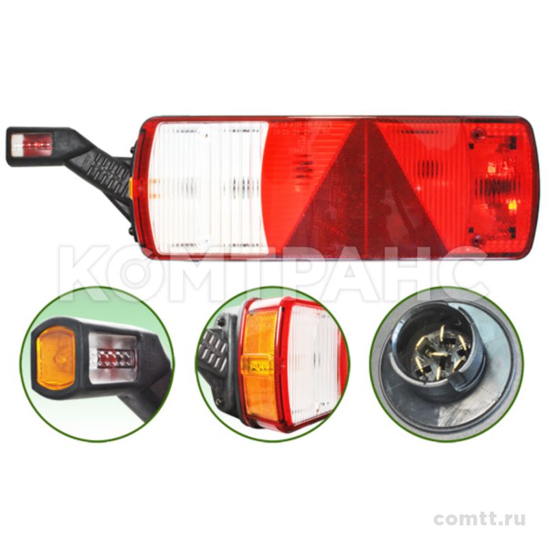 Фонарь задний KOGEL ECOPOINT II левый с габаритом (1 разъем) 0351LL73Q1 Sertplas Фонарь задний KOGEL ECOPOINT II левый с габаритом (1 разъем) 0351LL73Q1 Sertplas
