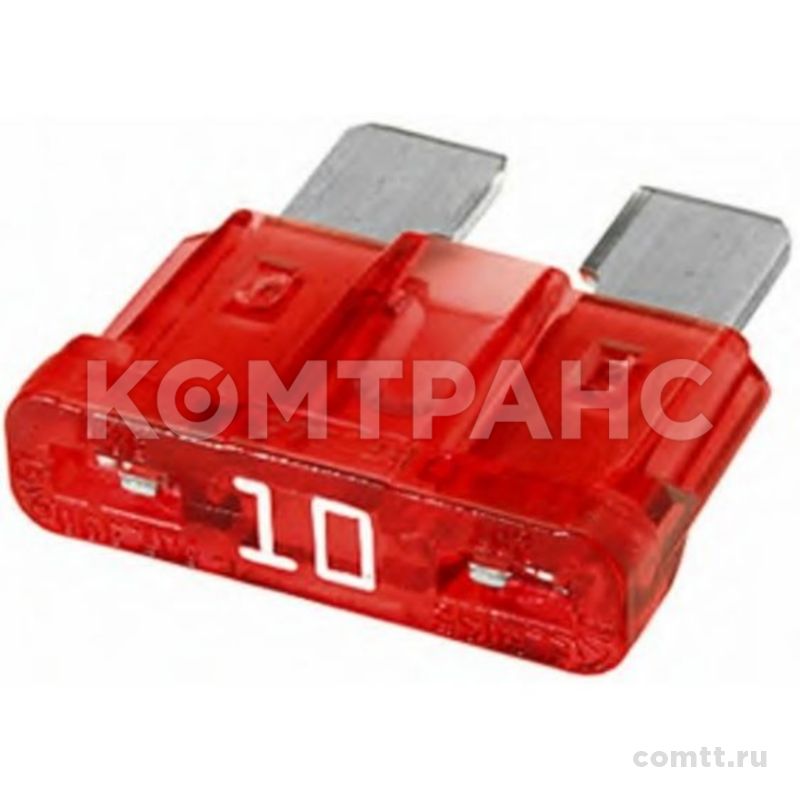 Предохранитель флажковый Standard 10А красный 8JS711686007 Hella Предохранитель флажковый Standard 10А красный 8JS711686007 Hella