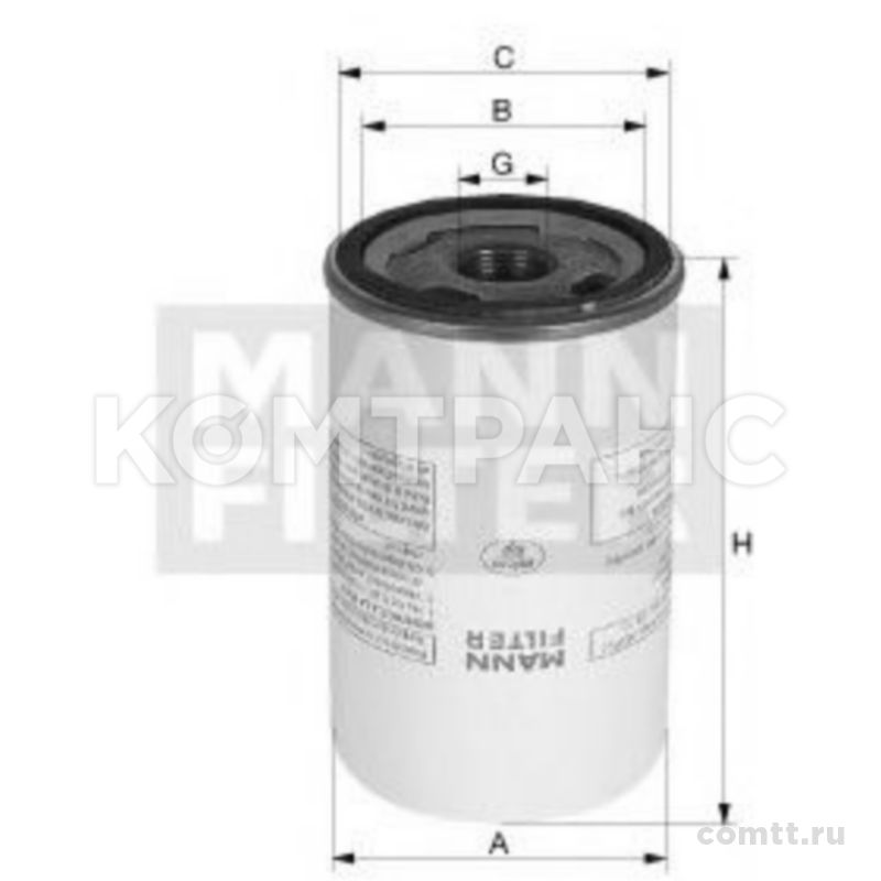 Фильтр воздушный Compair, Power System (на компрессор) LB7192 Mann+hummel Фильтр воздушный Compair, Power System (на компрессор) LB7192 Mann+hummel