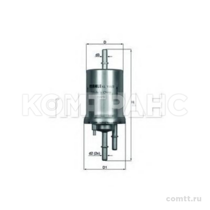 Фильтр топливный VW Golf KL1563 Knecht Фильтр топливный VW Golf KL1563 Knecht