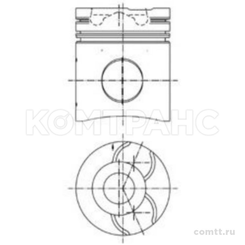 Поршень в сборе Volvo F10/FL10 (TD103ES) 99750600 Kolbenschmidt Поршень в сборе Volvo F10/FL10 (TD103ES) 99750600 Kolbenschmidt