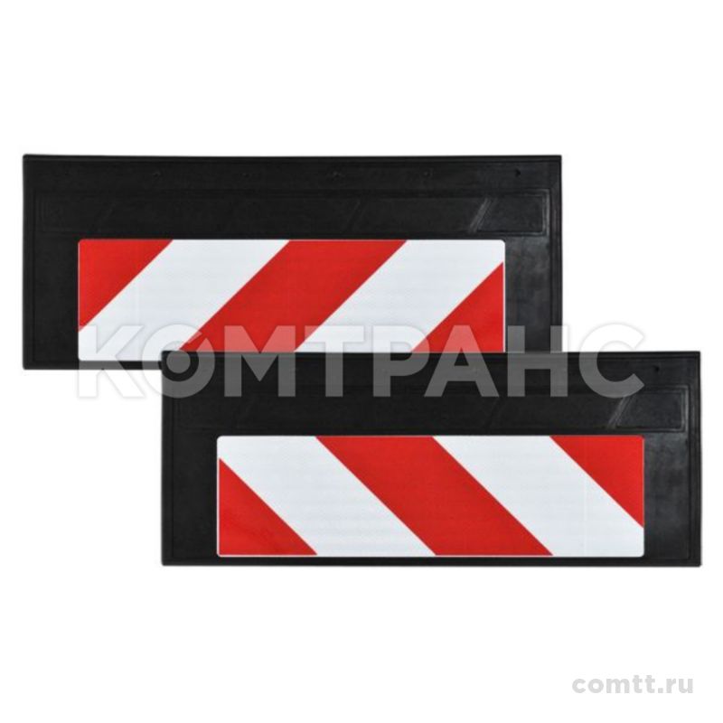 Брызговик 660*270мм универсальный (к-т) /2 шт (Негабарит) узкий со светоотраж. основой красн/бел. AT37884 Автоторг Брызговик 660*270мм универсальный (к-т) /2 шт (Негабарит) узкий со светоотраж. основой красн/бел. AT37884 Автоторг