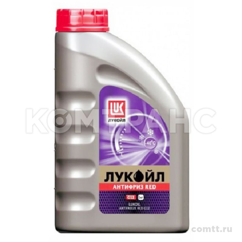 АнтифризЛукойл G12 красный(1л) готовый ALG12R1 Лукойл АнтифризЛукойл G12 красный(1л) готовый ALG12R1 Лукойл